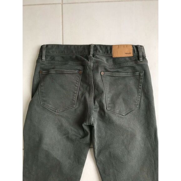 Madewell Distressed Low Rise Crop Ankle Zip Stretch Jeans FLAW - Picture 8 of 8